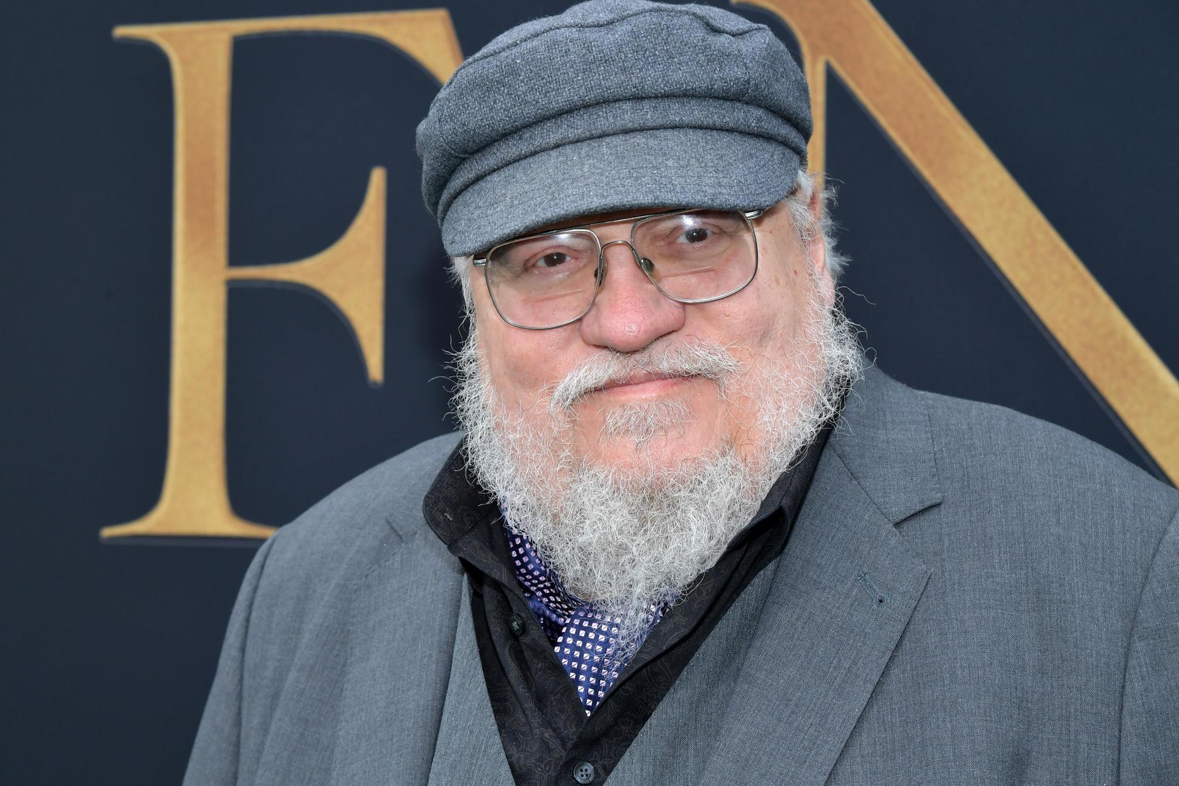 George RR Martin attends the LA Special Screening of 'Tolkien' at Regency Village Theatre on 8 May, 2019 in Westwood, California.