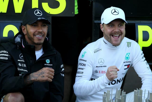 Lewis Hamilton has vowed not to let Valtteri Bottas off the hook as he did in Baku