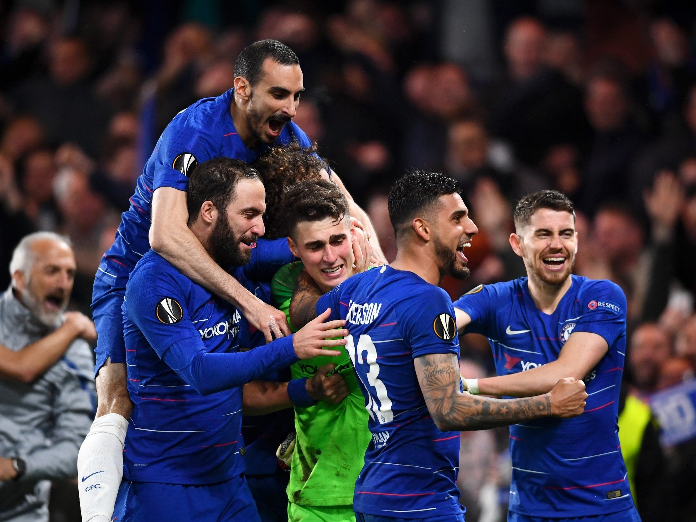 Chelsea vs Frankfurt result: Eden Hazard clinches victory on penalties to set up Europa League final vs Arsenal