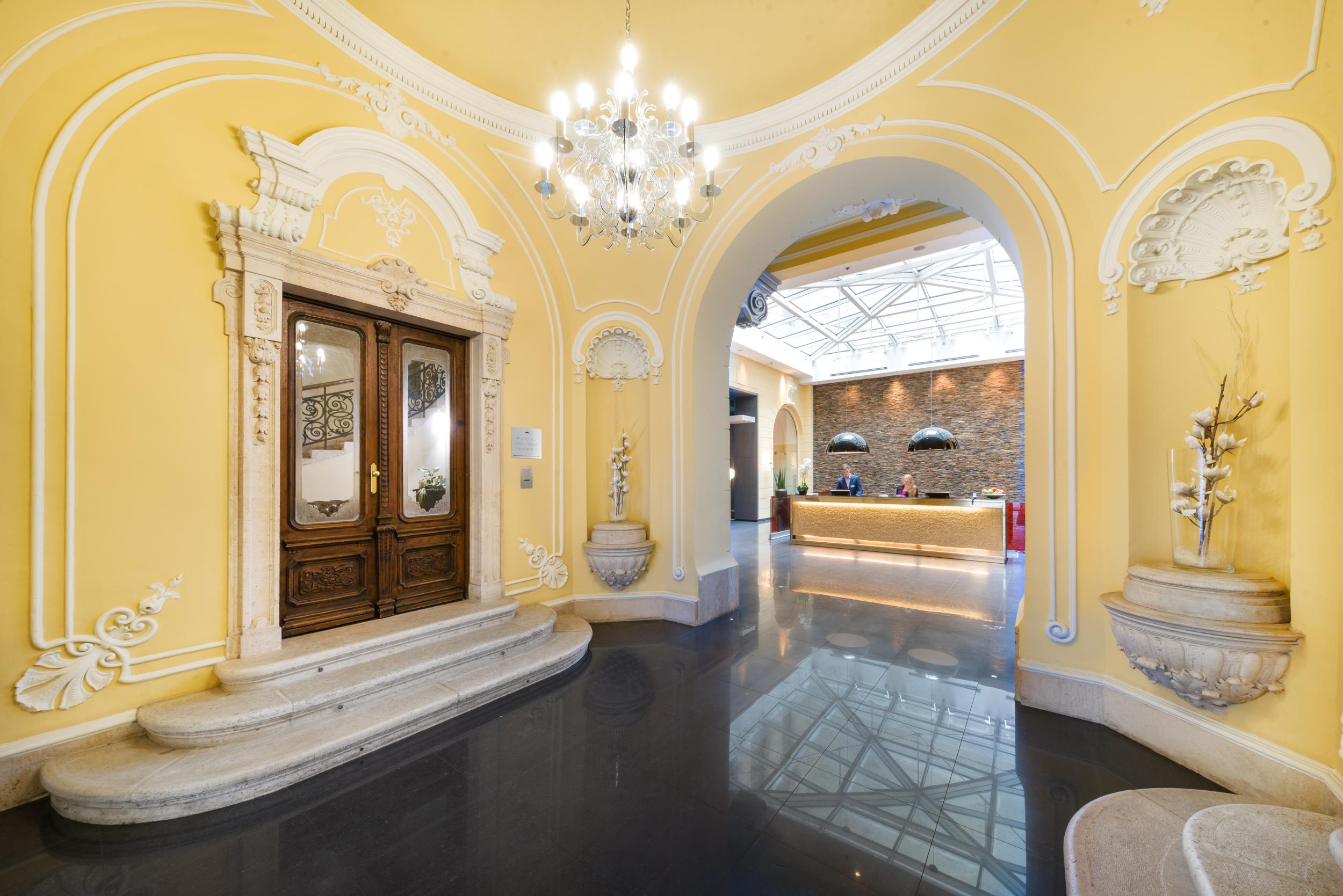 Guests seeking a regal experience will appreciate the Palazzo Zichy