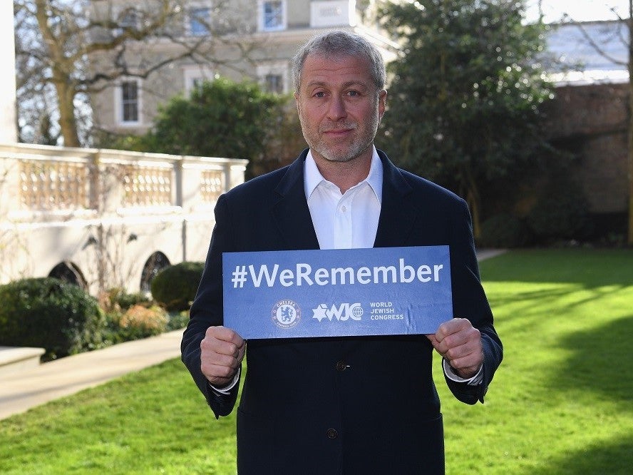 Roman Abramovich launched Chelsea’s Say No To Antisemitism campaign last year