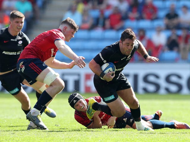 Brad Barritt will captain Saracens against Leinster in the Champions Cup final