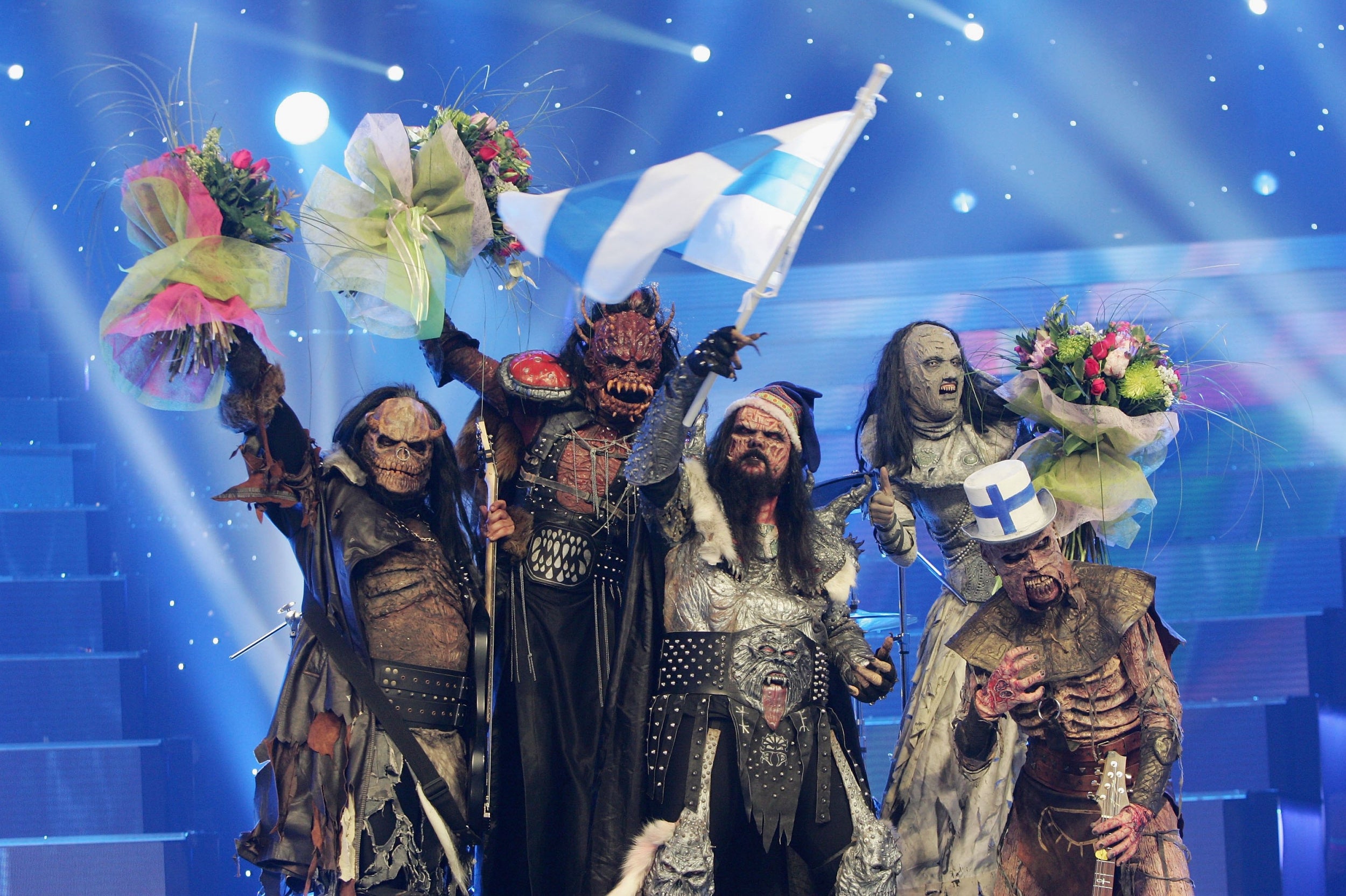 Has Eurovision ever seen anything like it, before or since? Finland’s first win after 45 years of participating came at the hands of a heavy metal band dressed in monster costumes – but this ranking is not based on novelty alone. Behind the growled vocals and pyrotechnics, “Hard Rock Hallelujah” is a pretty great song – even for those who ordinarily can’t stand this kind of thing. The backing vocals on the chorus are a particular high. It also provided a welcome departure from the high-octane pop-fest that many believe Eurovision to be.