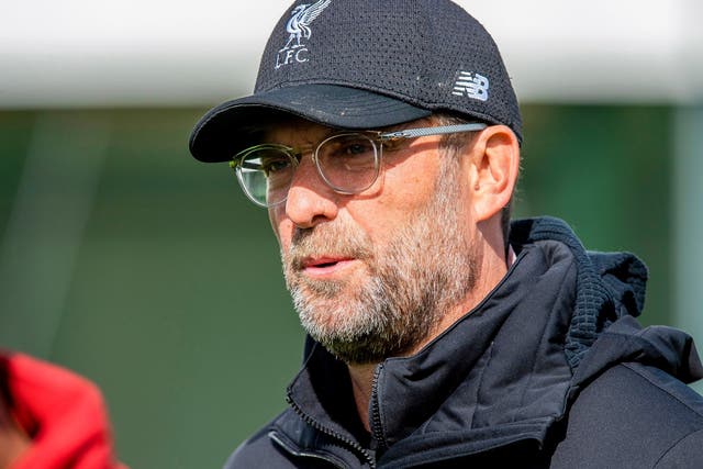 Jurgen Klopp is concerned with the schedule