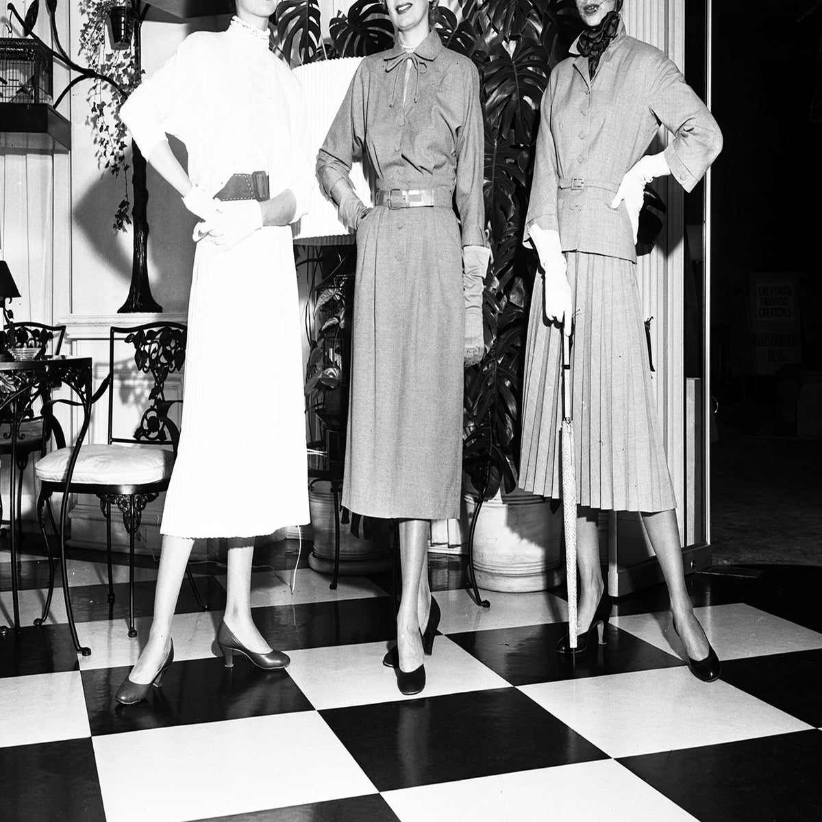 In Dressing Room: Archiving Fashion, View Mid-Century Women's