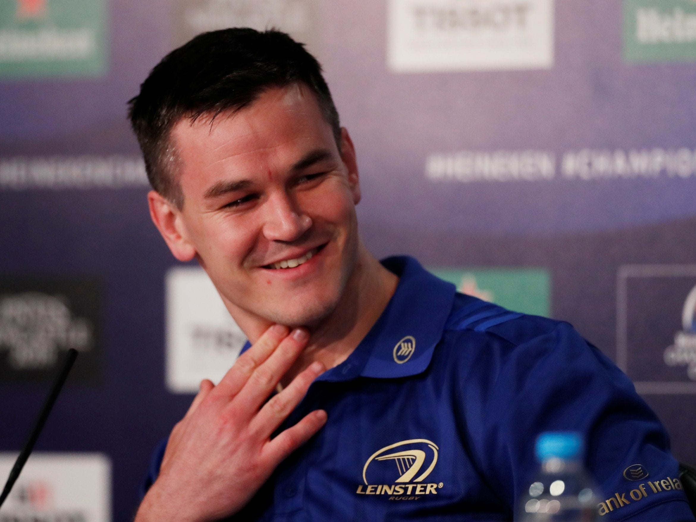 Johnny Sexton will lead Leinster in their Champions Cup final against Saracens