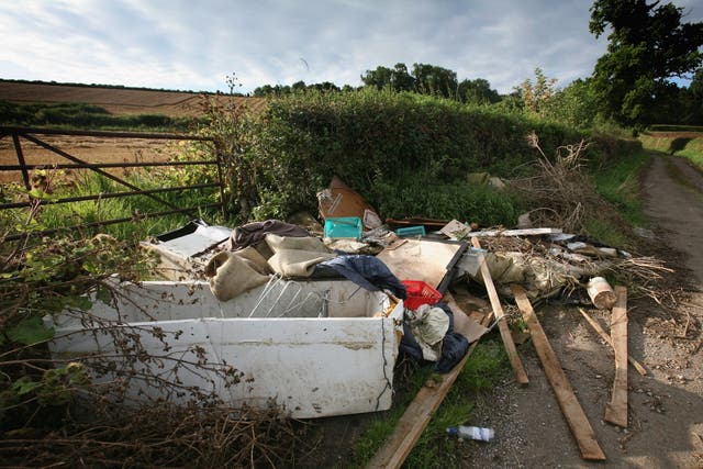 Cuts mean councils ‘cannot keep up with’ the spiralling cases of illegal dumping