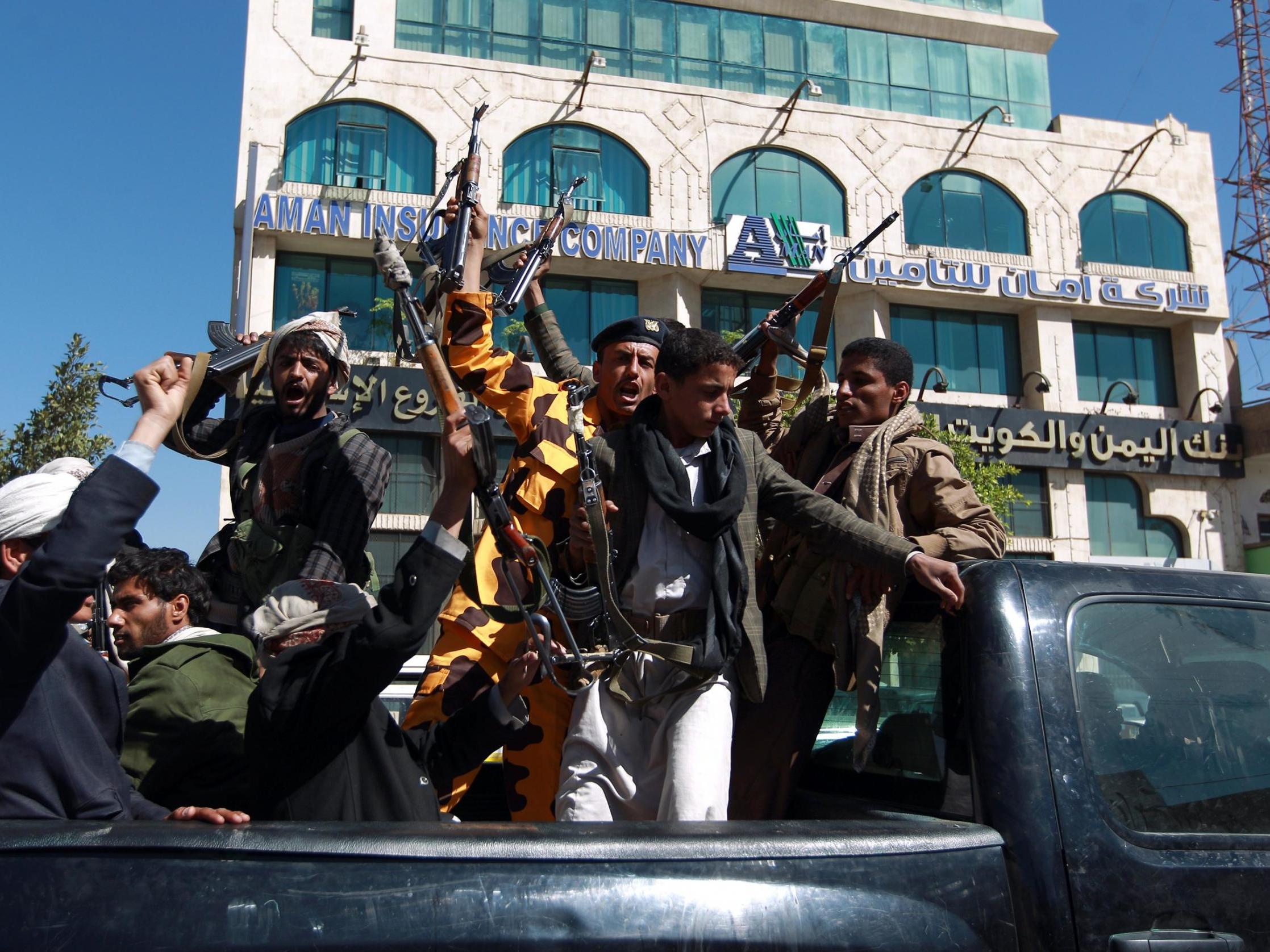 Yemen's Houthi rebels are backed by Iran as they fight forces supported by Saudi Arabia.