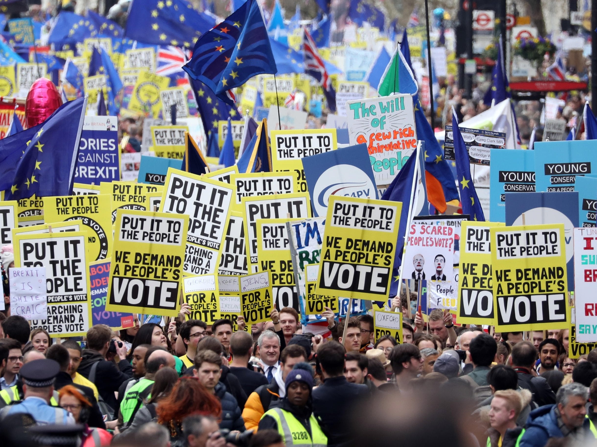 Brexit More Than 170 Coaches To Bring Second Referendum Supporters To   Brexit Protest 