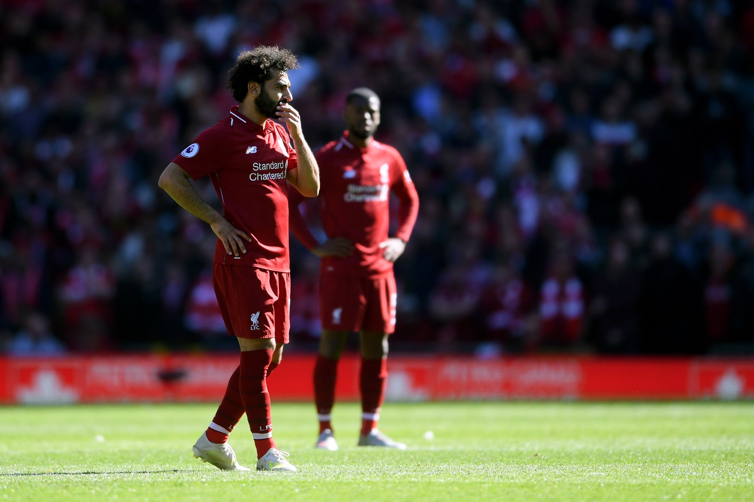 Salah hopes to exorcise the demons of last year’s final (Getty)