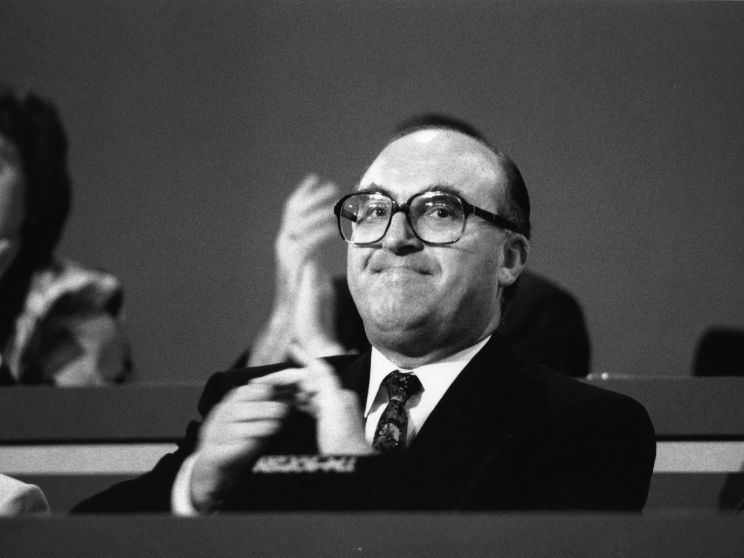 Former Labour Party leader John Smith in 1992