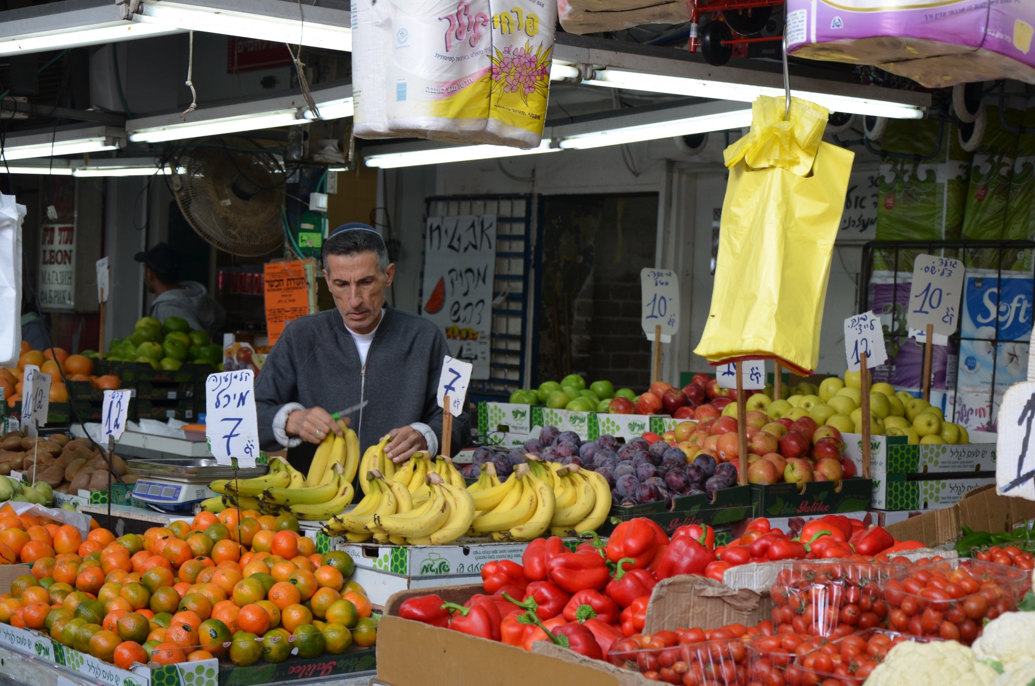 Carmel Market is one of Tel Aviv’s most exciting foodie spots