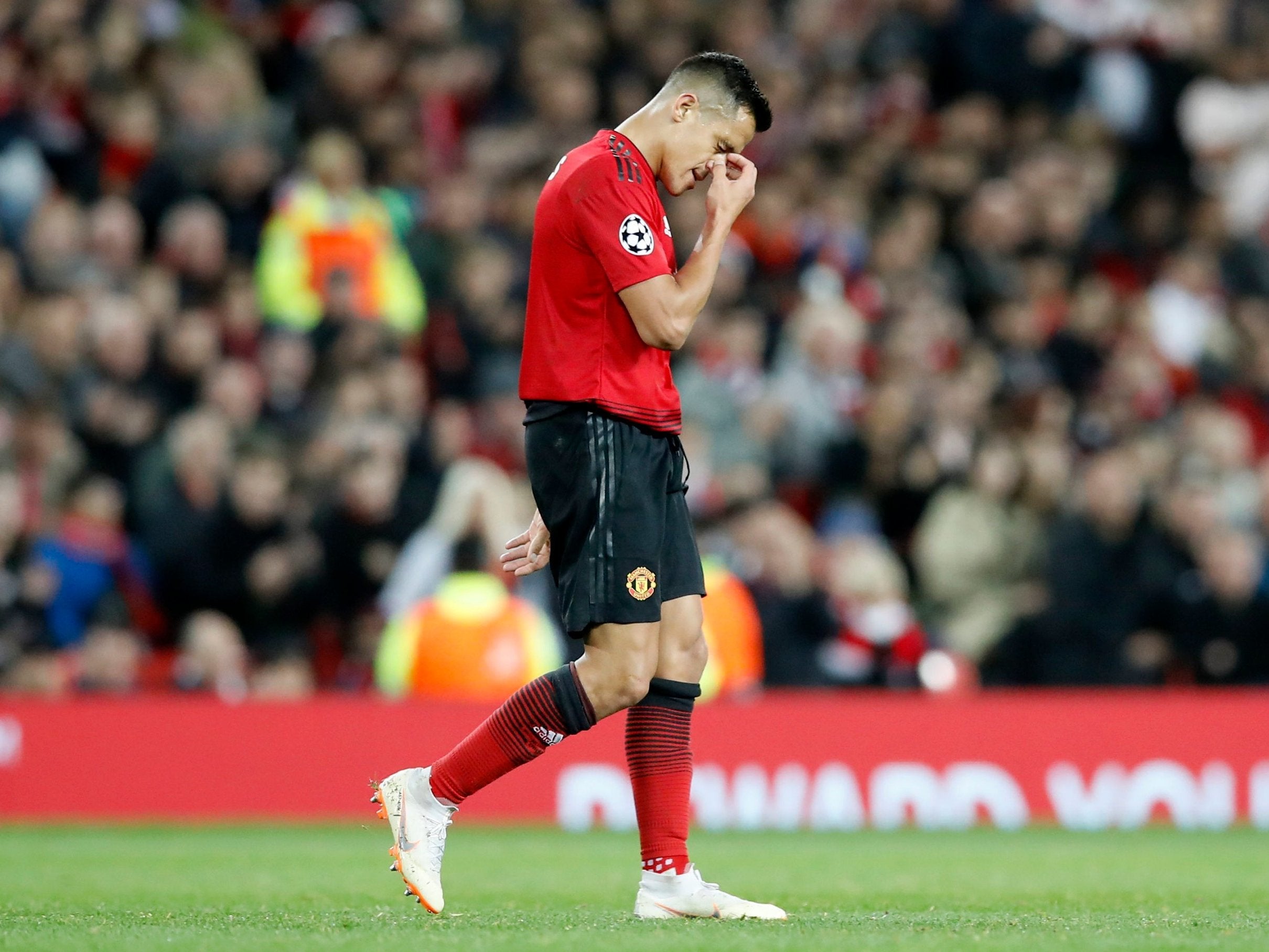 Sanchez has endured a miserable time at Old Trafford