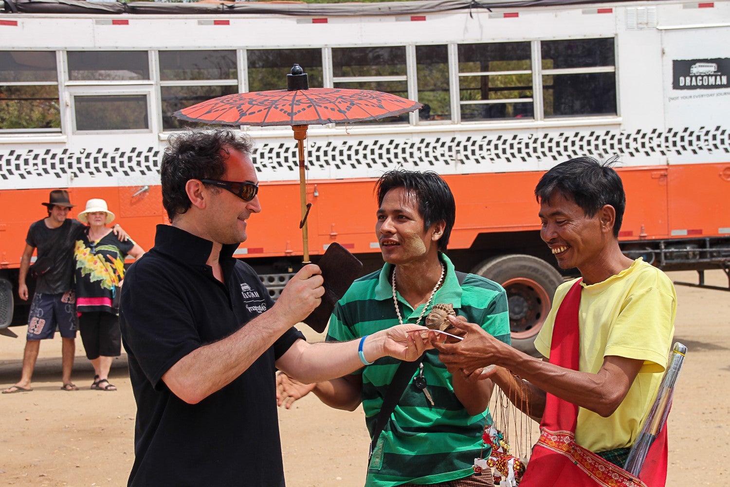 Charlie Hopkinson in Bagan, Myanmar