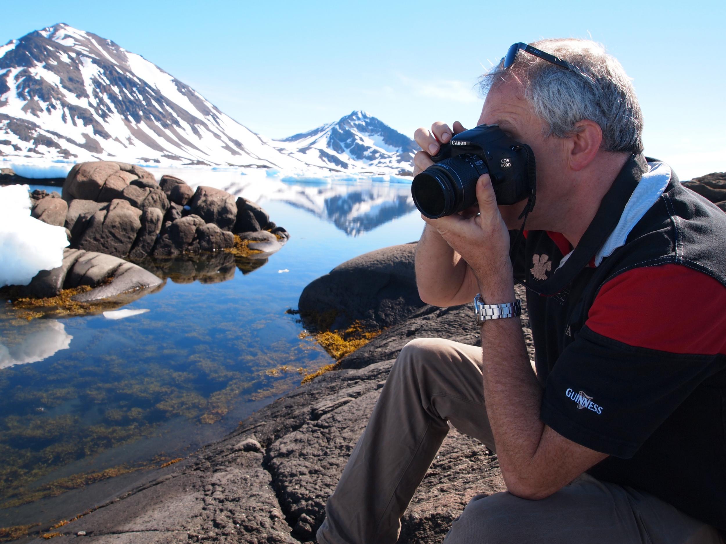 Philip Baum in Greenland