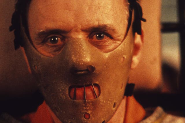 A ghost at the cannibal feast: Lecter (Anthony Hopkins) in 1991’s ‘The Silence of the Lambs’, which won five Oscars
