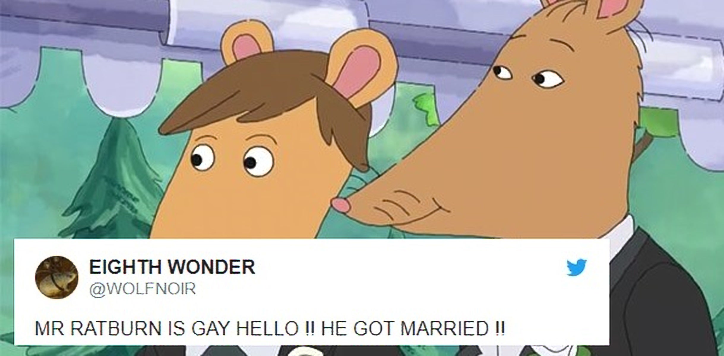 Arthur Character Mr Ratburn Comes Out As Gay And Gets Married In New Episode Indy100 Indy100