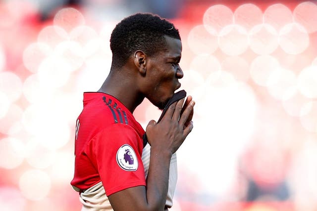 Paul Pogba has endured a frustrating end to the season