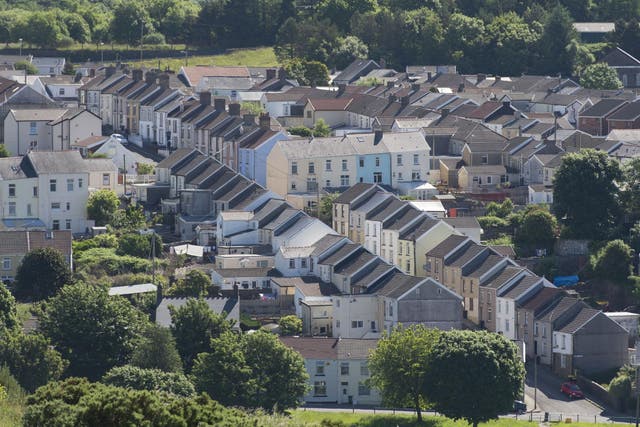 Merthyr Tydfil in Wales (pictured) is one of several UK locations considered an 'Area for a beautiful future' because of high rates of recycling