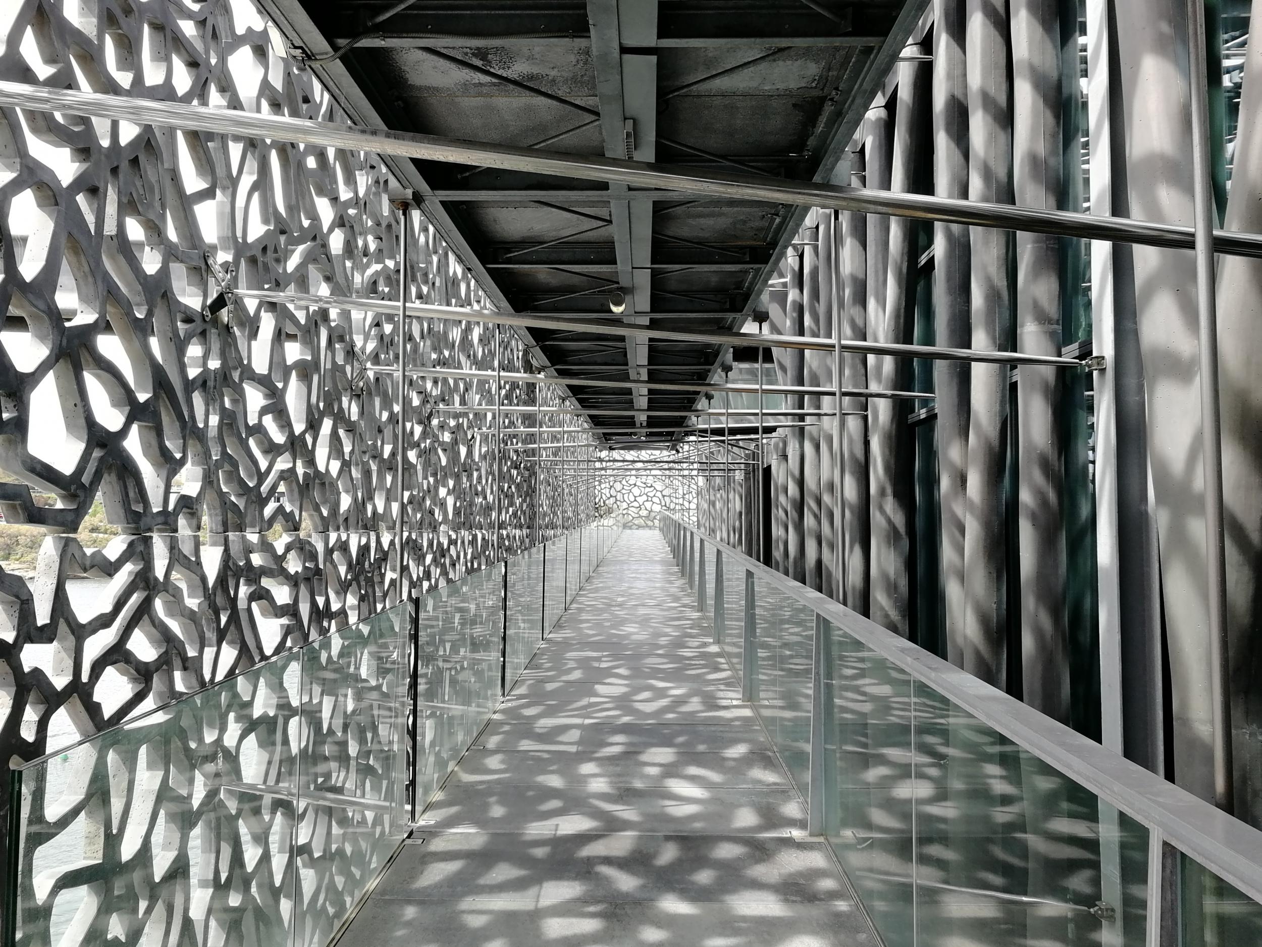 MuCem’s pathway is modern yet ethereal