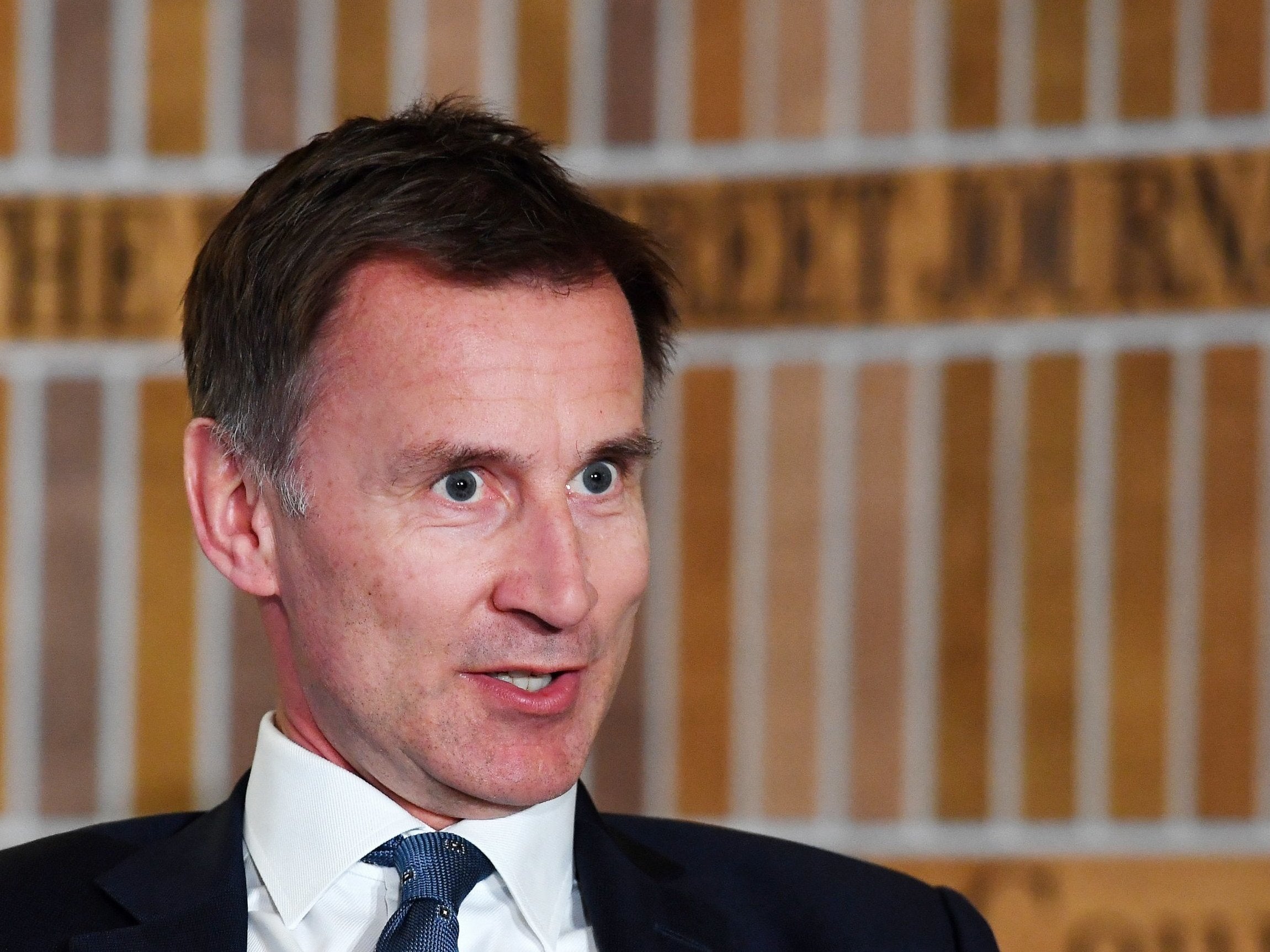 Jeremy Hunt appears to struggle for an answer when asked why people should vote Tory