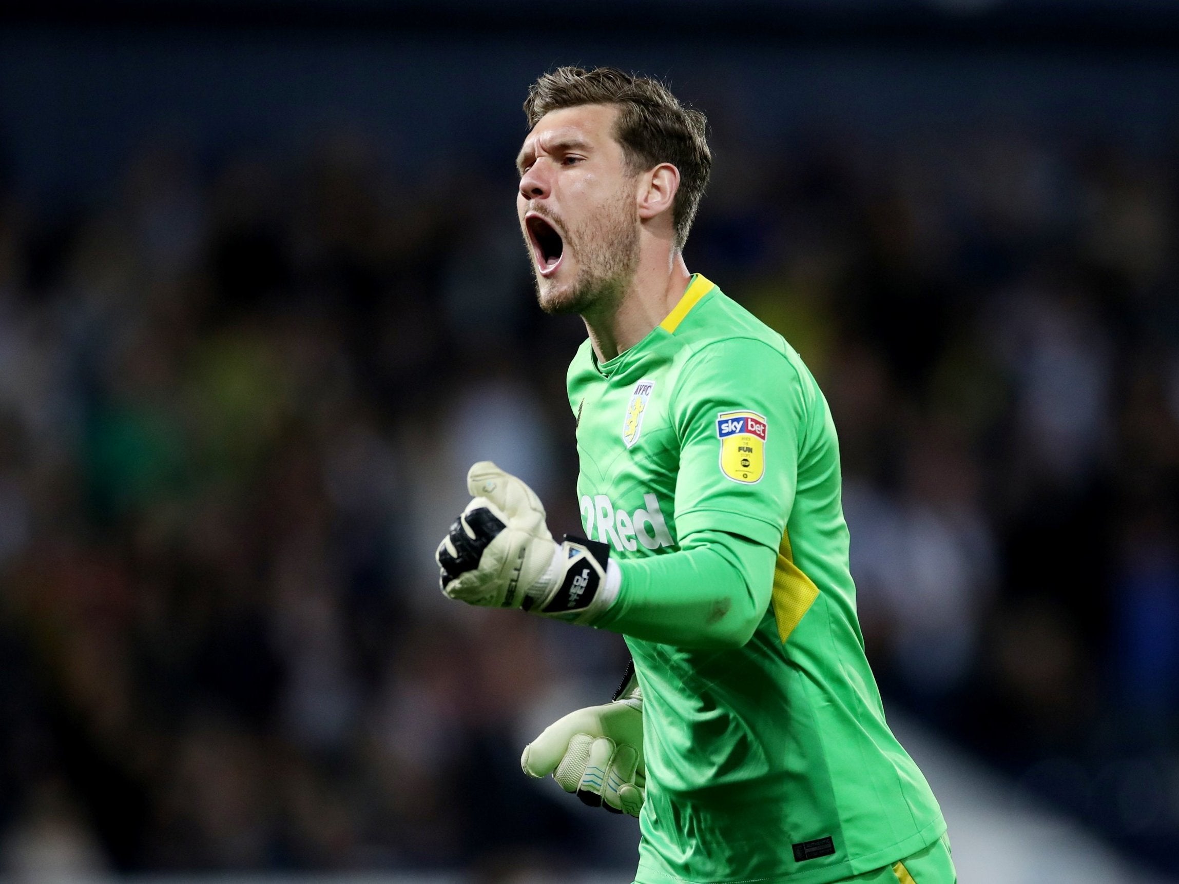 Jed Steer was the hero for Aston Villa