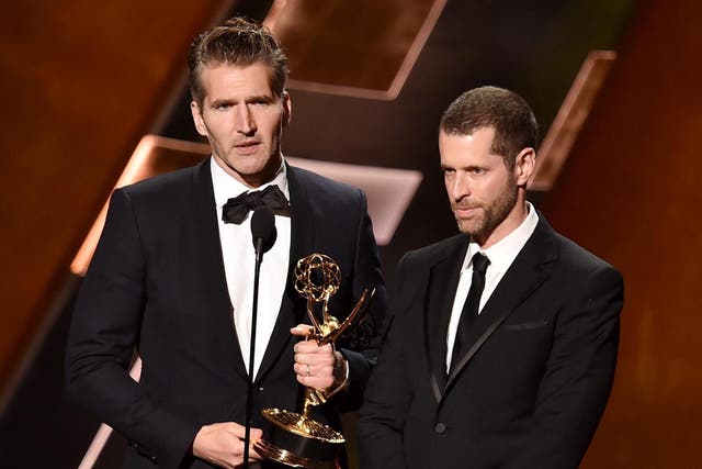 Game of Thrones writers David Benioff and DB Weiss