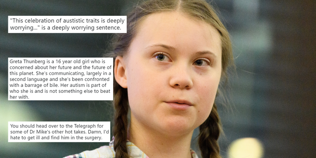An article said Greta Thunberg's 'autistic identity raises worrying ...