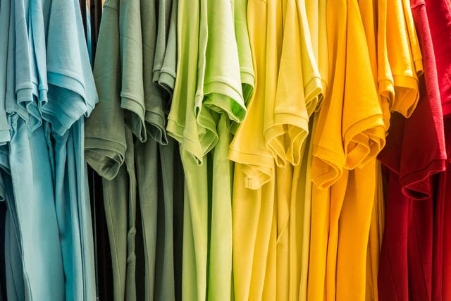 Forget the expensive skin cream, a coloured T-shirt could make your skin look younger