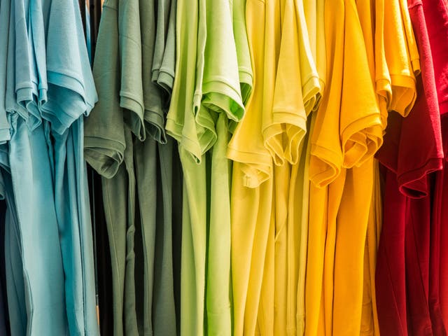 Forget the expensive skin cream, a coloured T-shirt could make your skin look younger