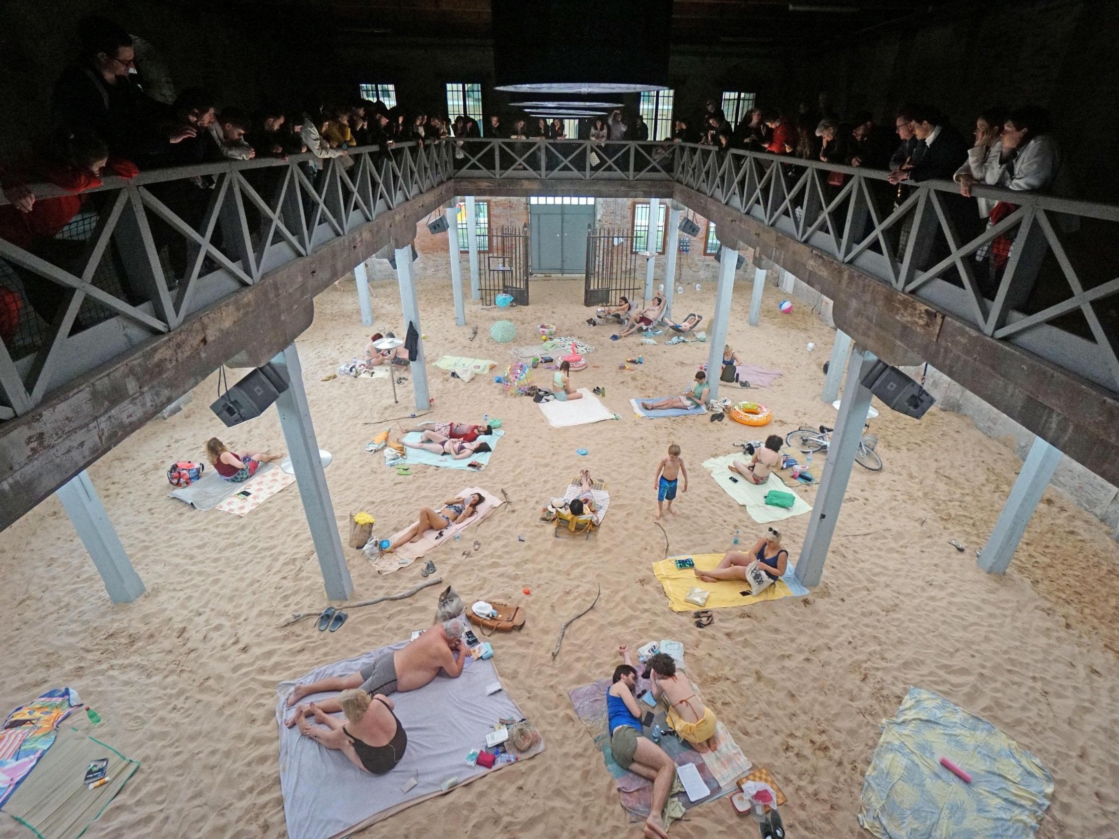 The Lithuanian Pavilion, ‘Sun &amp; Sea (Marina)’, at Venice Biennale 2019