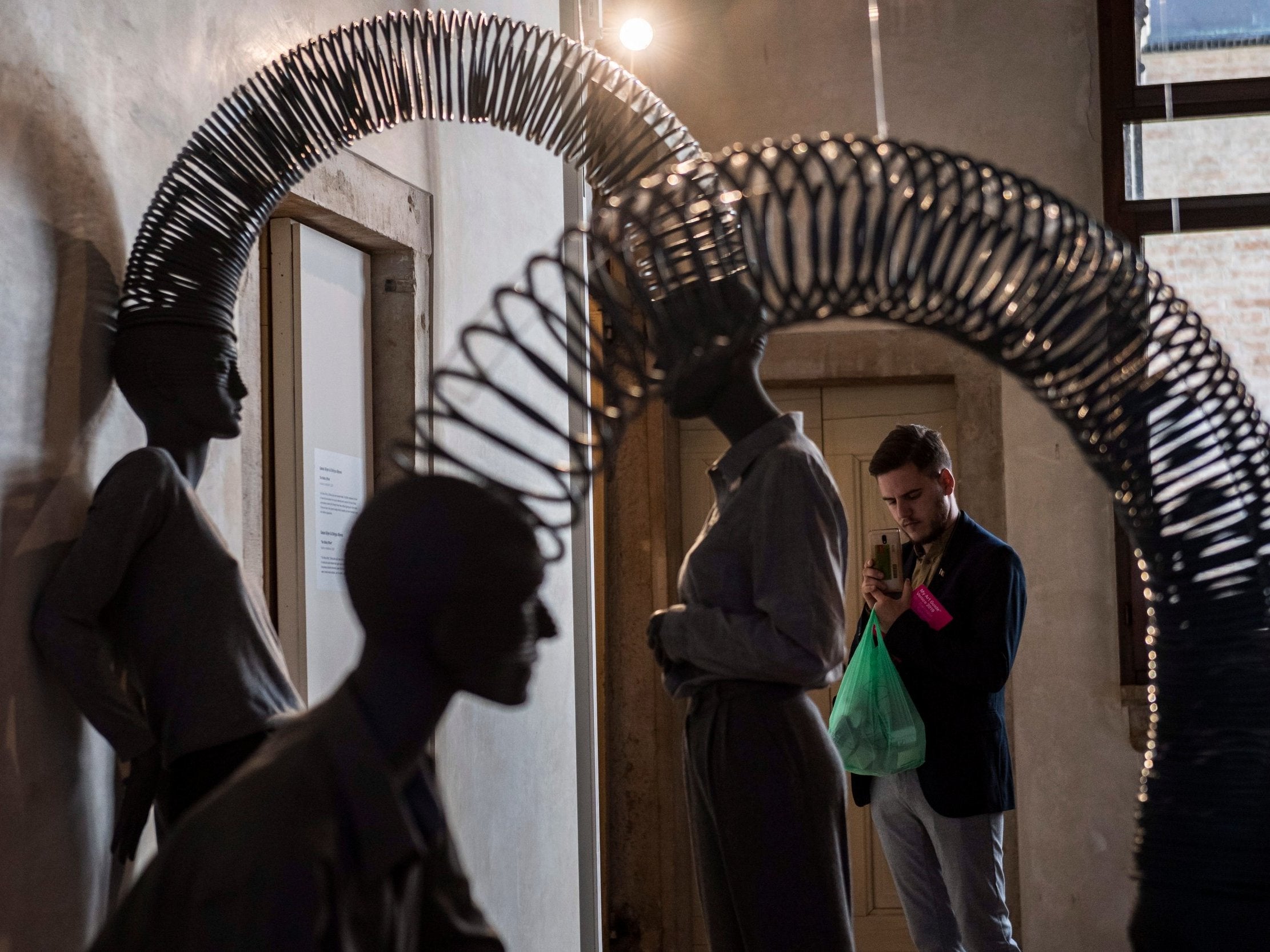 ‘The Slinky Effect’ by Azeri artists Kanan Aliyev and Ulviyya Aliyeva