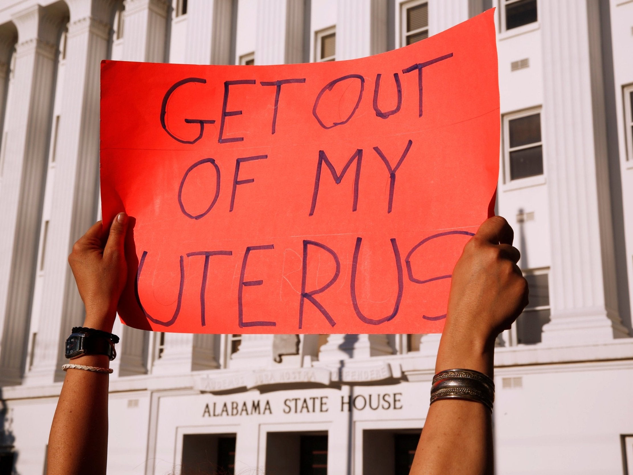 Alabama Abortion Bill 25 Men Drown Out Voices Of Three
