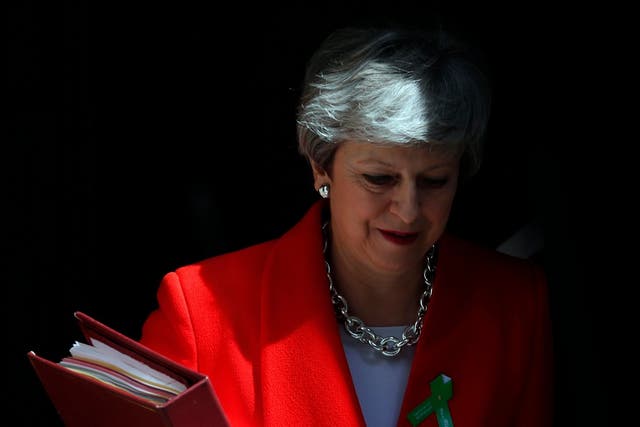 Seven in 10 people believe Ms May is performing poorly on Brexit, a poll found