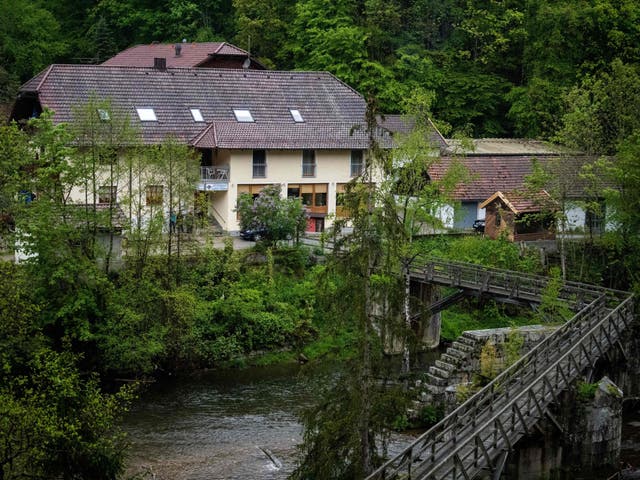 A police investigation began after three people were found dead in a hotel on the banks of the river Ilz in Passau, southern Germany