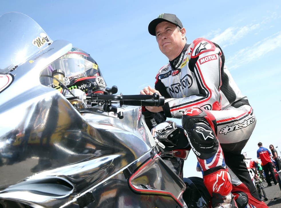 John McGuinness struggled for reliability with his Norton