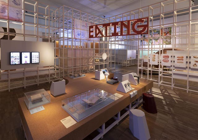 Installation at FOOD: Bigger than the Plate, Victoria & Albert Museum, London