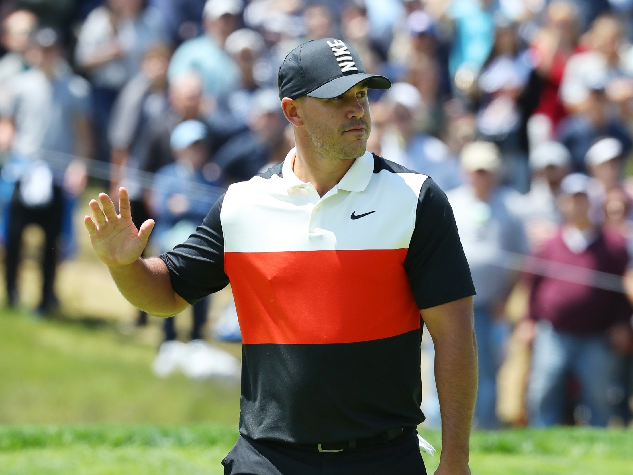 Koepka took the lead with a formidable seven-under-par 63