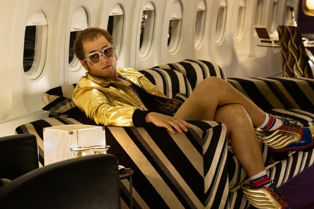 Taron Egerton as Elton John in 'Rocketman'