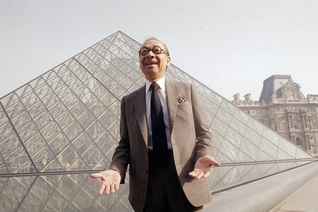 I. M. Pei, esteemed architect has died at 102.