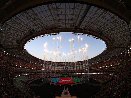 The Olympic Stadium in Baku will host the final