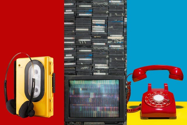 Back to the future: imagine a world WITH cassettes and landline phones