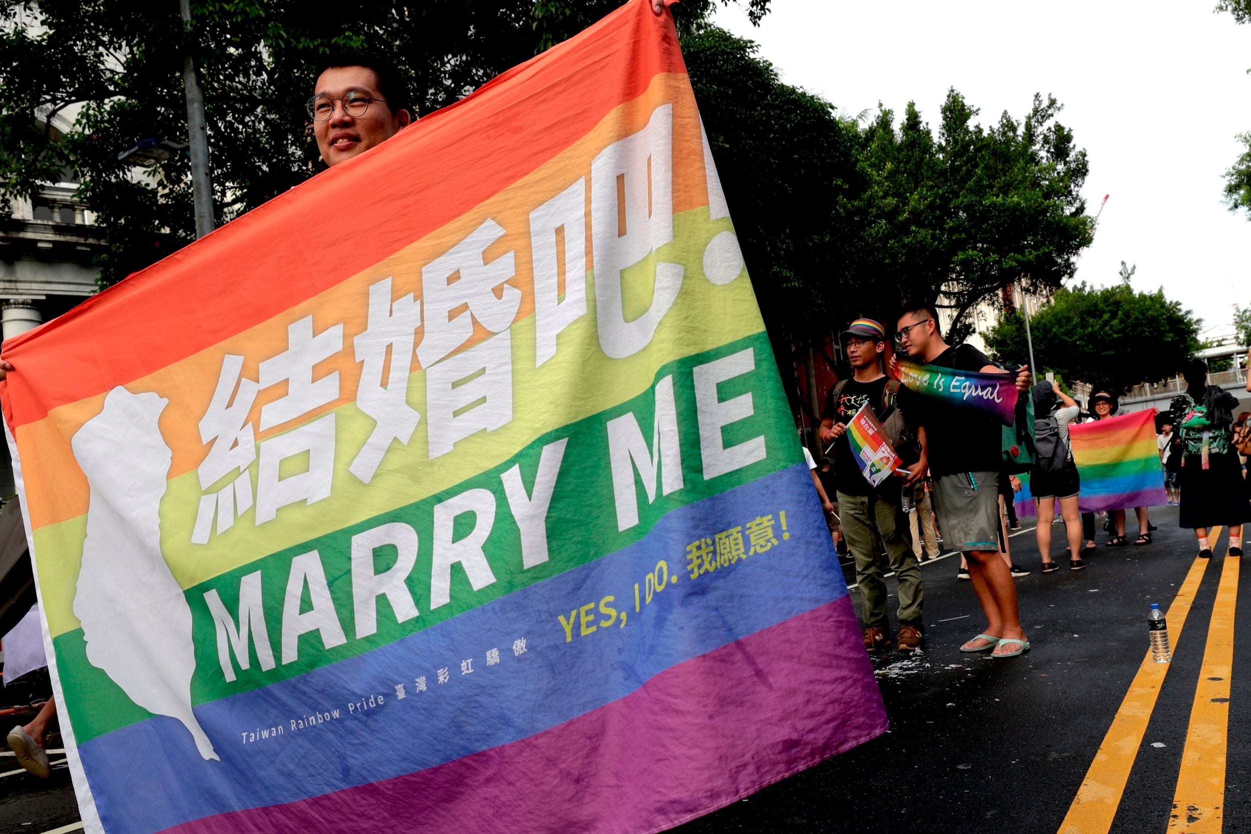 The same-sex marriage bill will come into effect on 24 May
