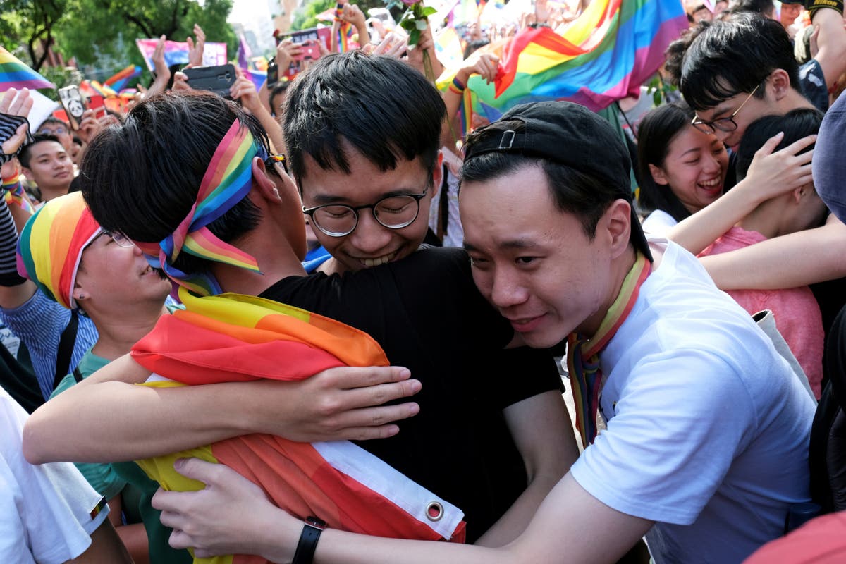Taiwans Lgbt Community Celebrates Historic Same Sex Marriage Ruling ‘first In Asia The
