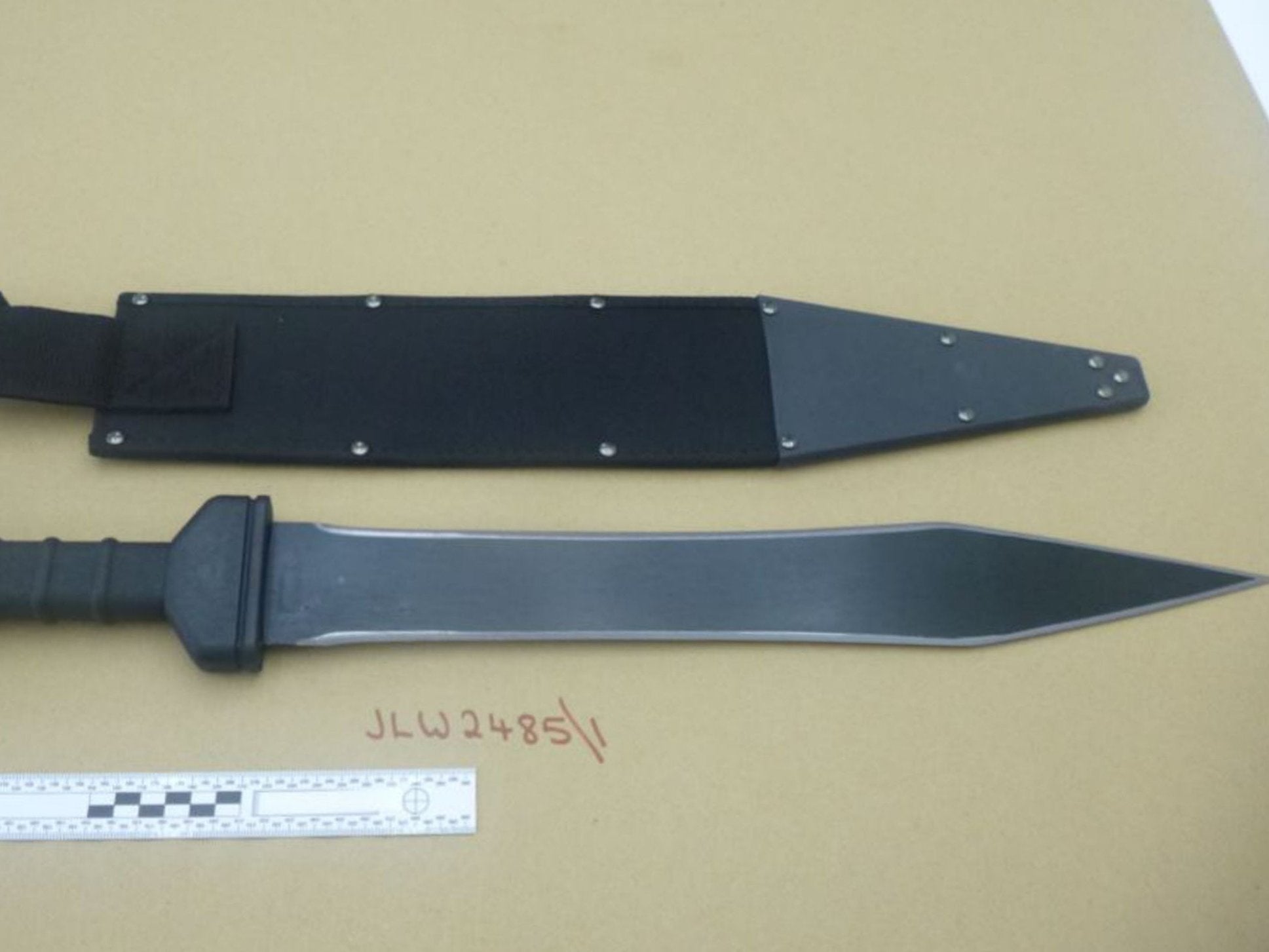 A Gladius machete that Renshaw bought to kill West Lancashire MP Rosie Cooper