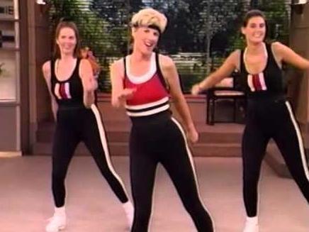 Keep fit: Joan Lunden in ‘Workout America’