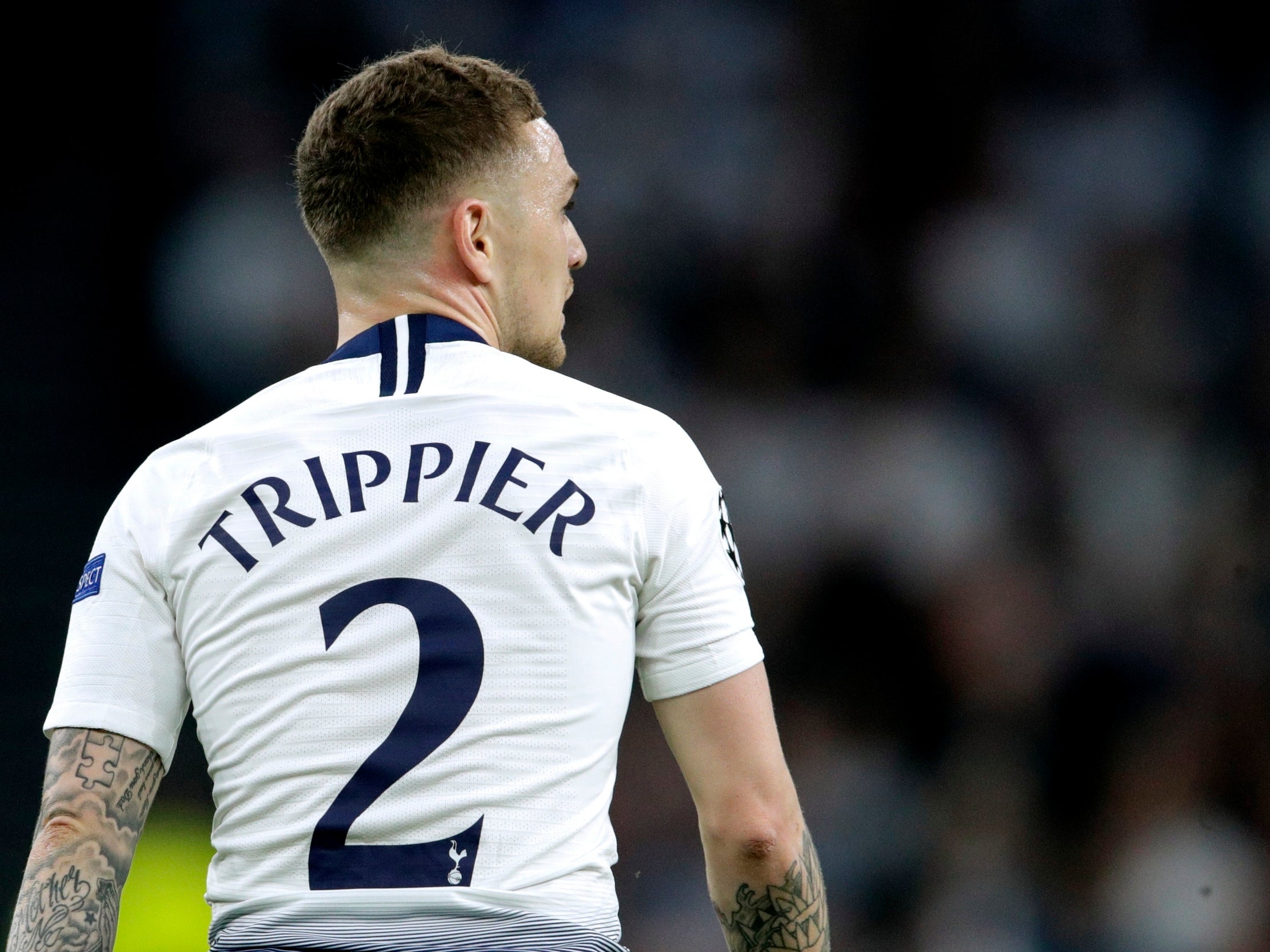 Kieran Trippier misses out after a disappointing season