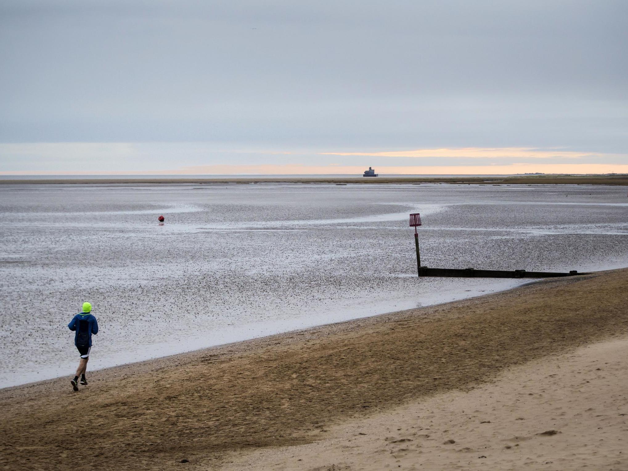 A man's body was found on Cleethorpes beach, northeast Lincolnshire