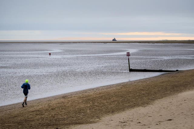 A man's body was found on Cleethorpes beach, northeast Lincolnshire