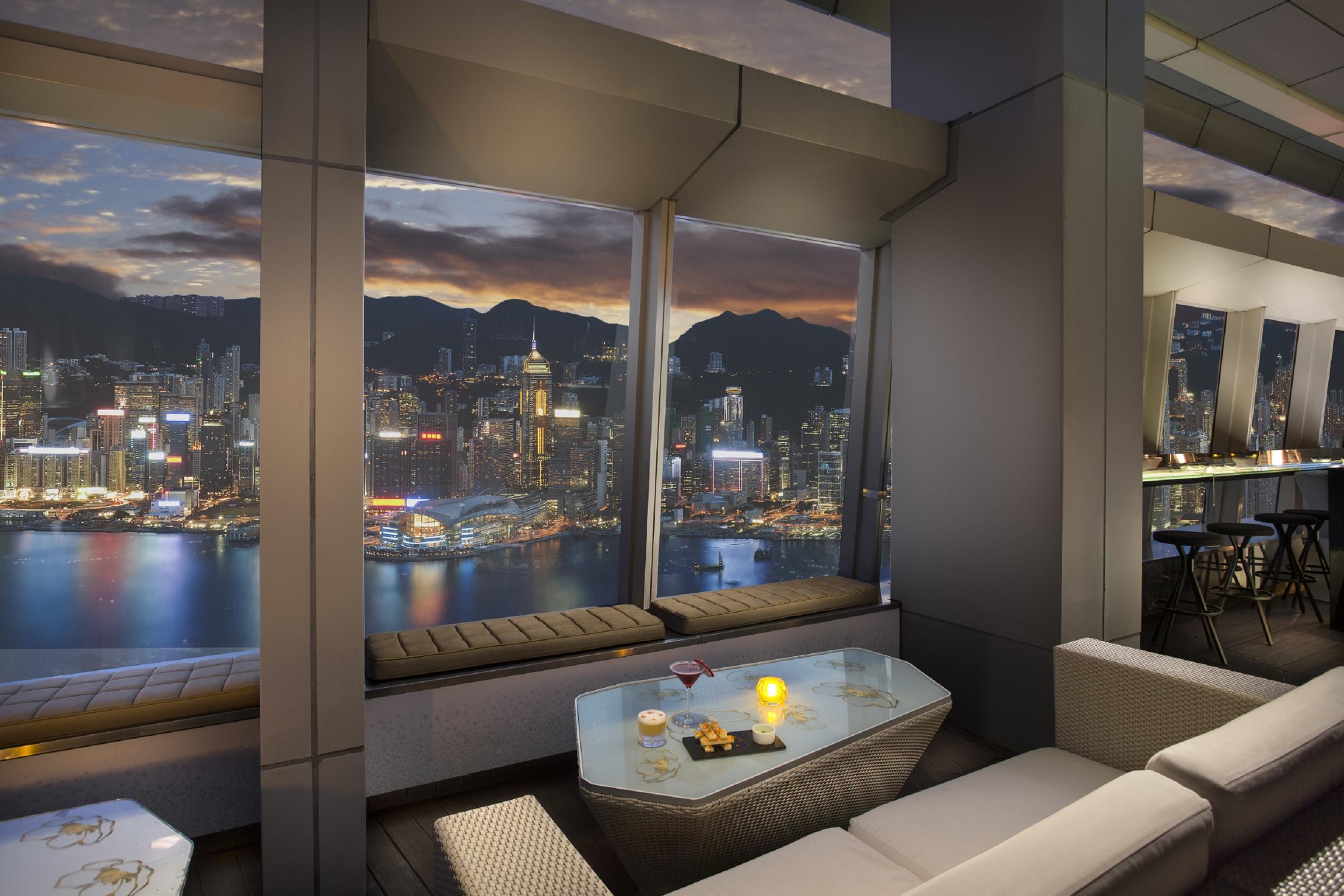 Some of the best views in Hong Kong await at the Ritz-Carlton's Ozone bar